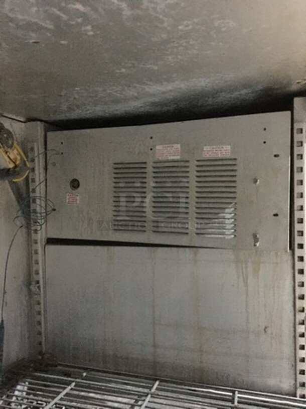 Beverage Air Commercial 3 Door Lowboy/Worktop Cooler! With Backsplash! Model WDR93 Serial 2111110! 115V 1Phase! On Casters! - Image 8 of 12