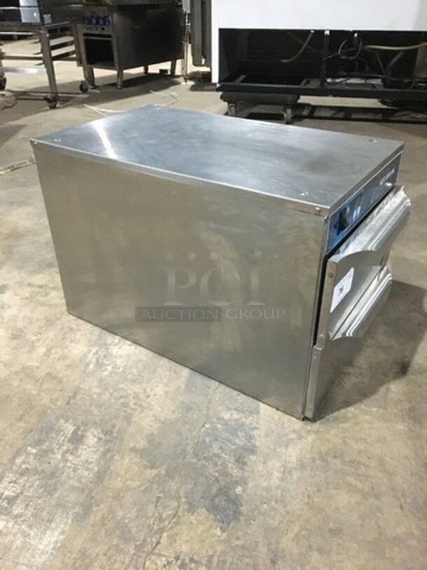 WOW! LATE MODEL 2016! Alto Shaam Commercial Countertop 2 Drawer Food Warmer! All Stainless Steel! Model 5002DN Serial 1719718000! 120V 1Phase!
 - Image 2 of 9