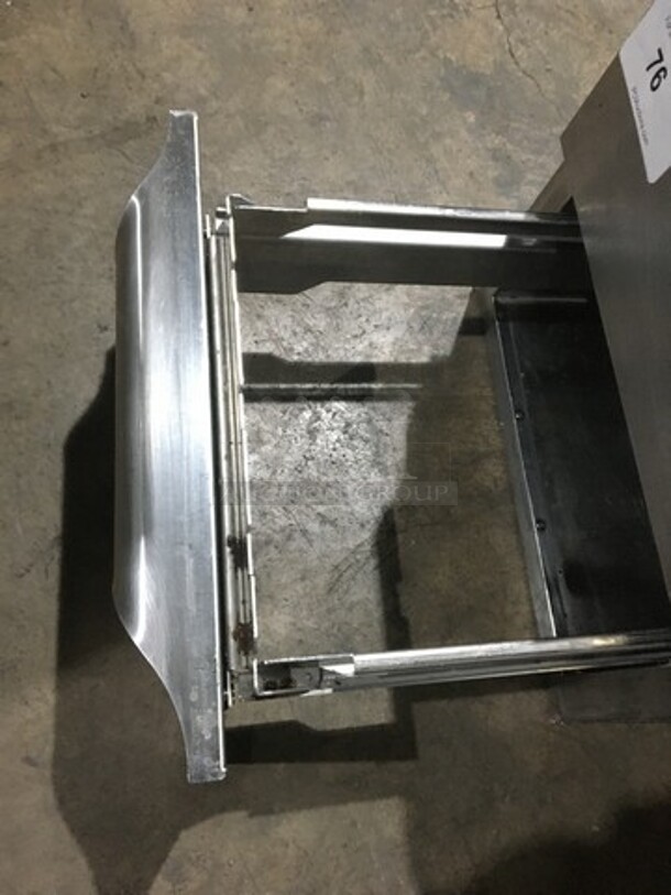 WOW! LATE MODEL 2016! Alto Shaam Commercial Countertop 2 Drawer Food Warmer! All Stainless Steel! Model 5002DN Serial 1719718000! 120V 1Phase!
 - Image 7 of 9