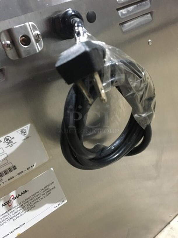 WOW! LATE MODEL 2016! Alto Shaam Commercial Countertop 2 Drawer Food Warmer! All Stainless Steel! Model 5002DN Serial 1719718000! 120V 1Phase!
 - Image 9 of 9