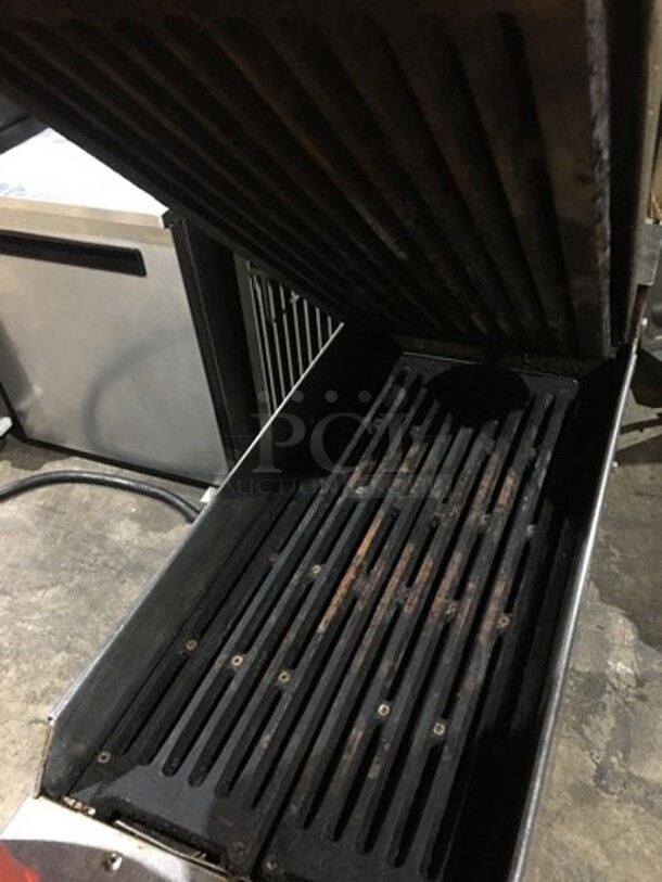 Garland Commercial Electric Powered Dual Side Clamshell Broiler! All Stainless Steel! Model CXBE12 Serial 1403100100957! 208V 3Phase! On Casters! - Image 8 of 11