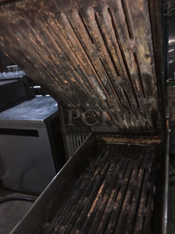 Garland Commercial Electric Powered Dual Side Clamshell Broiler! All Stainless Steel! Model CXBE12 Serial 1403100100957! 208V 3Phase! On Casters! - Image 10 of 11