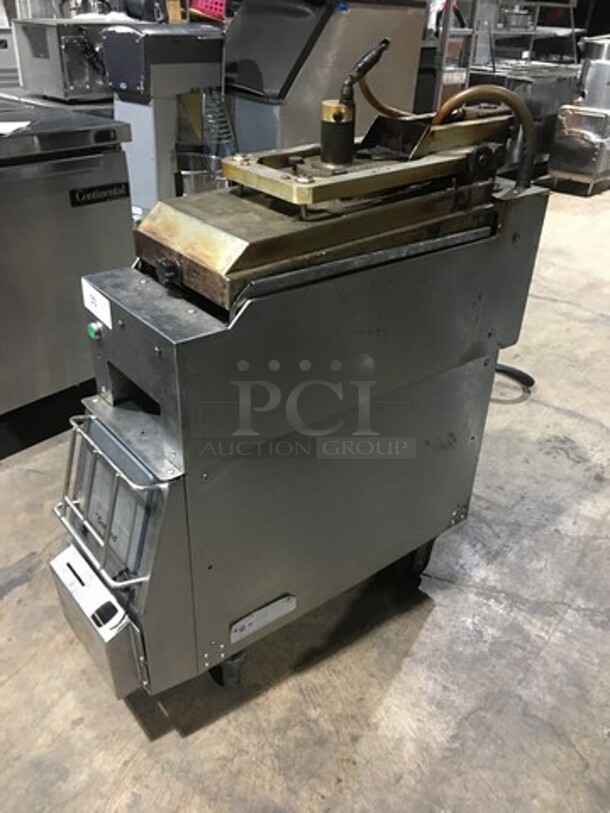 Garland Commercial Electric Powered Dual Side Clamshell Broiler! All Stainless Steel! Model CXBE12 Serial 1310100102395! 208V 3Phase! On Casters! - Image 2 of 10
