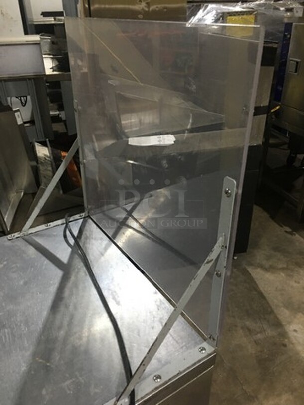 Beverage Air Commercial Single Door Lowboy/Worktop Freezer! All Stainless Steel! With Detachable Poly Backsplash! Model WTF27A! 115V 1Phase! On Legs! - Image 8 of 9