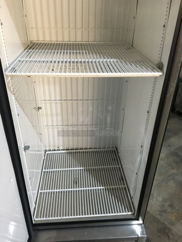 True One Door Stainless Steel Reach In Freezer! With Poly Coated Racks! Model T23F Serial 7782399! 115V 1 Phase! On Commercial Casters! - Image 6 of 10
