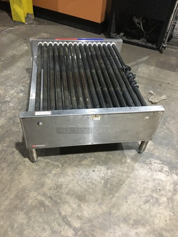 Great! APW Wyott Counter Top Hot Dog Roller Machine! Model HRS755T Serial 8179619050712! 208/240V 1 Phase! On Legs!  - Image 2 of 9