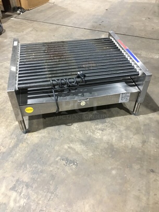 Great! APW Wyott Counter Top Hot Dog Roller Machine! Model HRS755T Serial 8179619050712! 208/240V 1 Phase! On Legs!  - Image 3 of 9