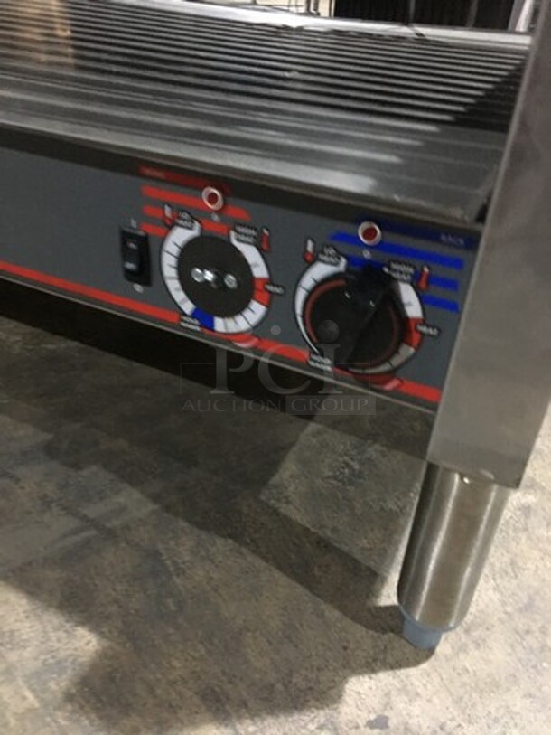 Great! APW Wyott Counter Top Hot Dog Roller Machine! Model HRS755T Serial 8179619050712! 208/240V 1 Phase! On Legs!  - Image 7 of 9