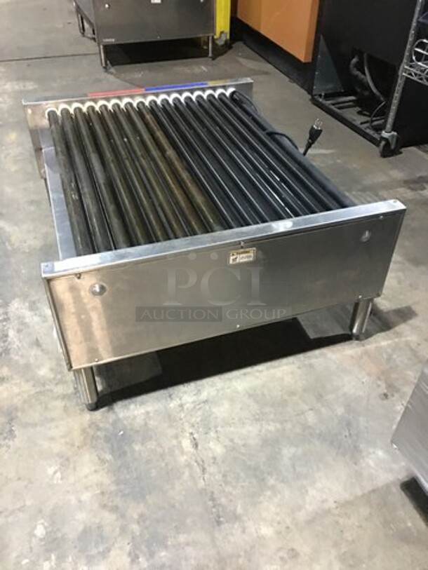 Great! APW Wyott Counter Top Hot Dog Roller Machine! Model HRS755T Serial 8179618090823! 208/240V 1 Phase! On Legs!  - Image 3 of 9