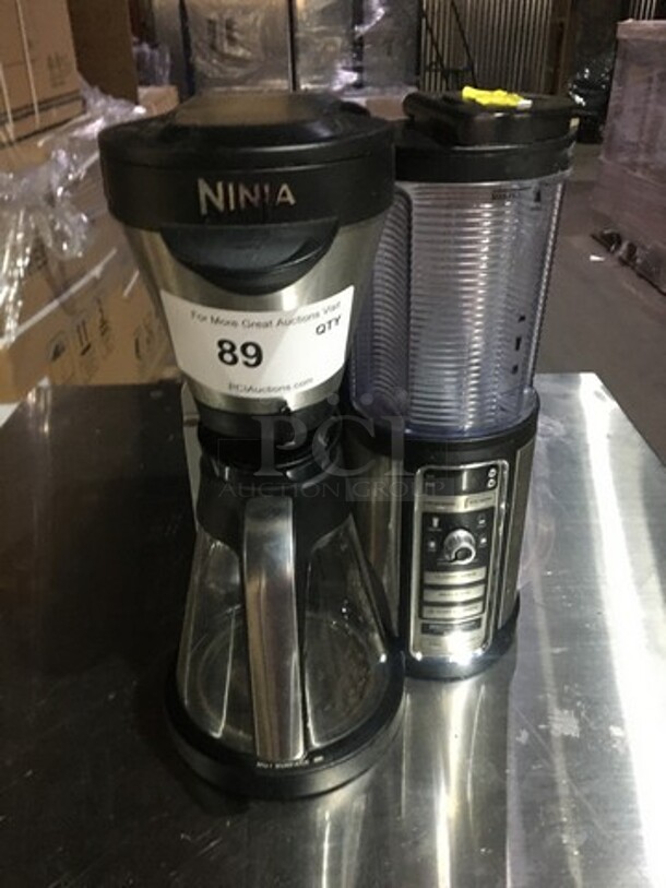 Ninja Countertop Coffee Brewing Machine! Model CF08169! 120V!