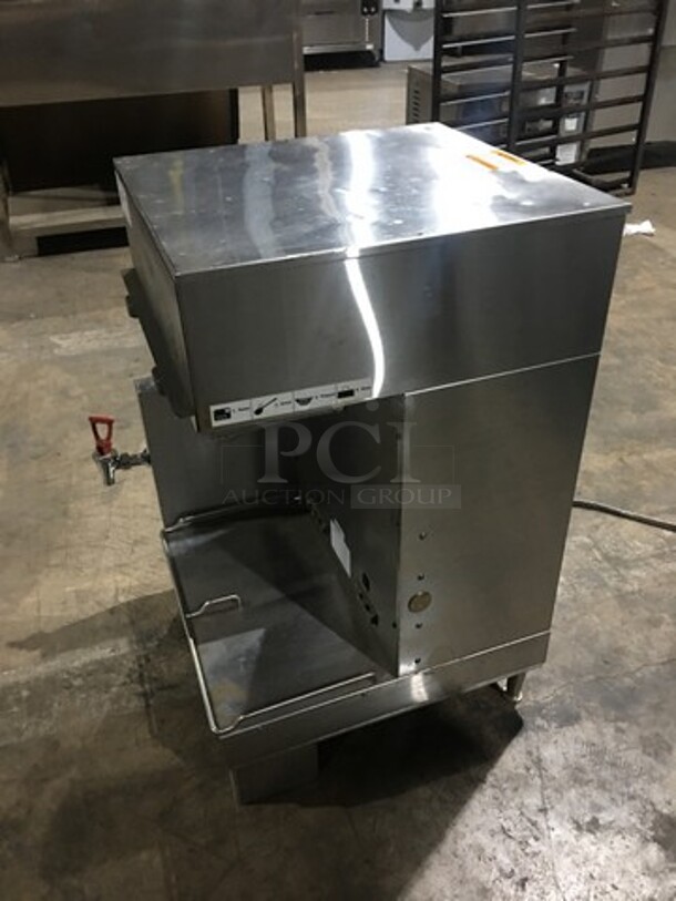Bunn Commercial Countertop Dual Coffee Brewing Machine! All Stainless Steel! With Hot Water Line! On Legs! - Image 2 of 8