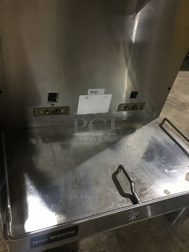 Bunn Commercial Countertop Dual Coffee Brewing Machine! All Stainless Steel! With Hot Water Line! On Legs! - Image 7 of 8