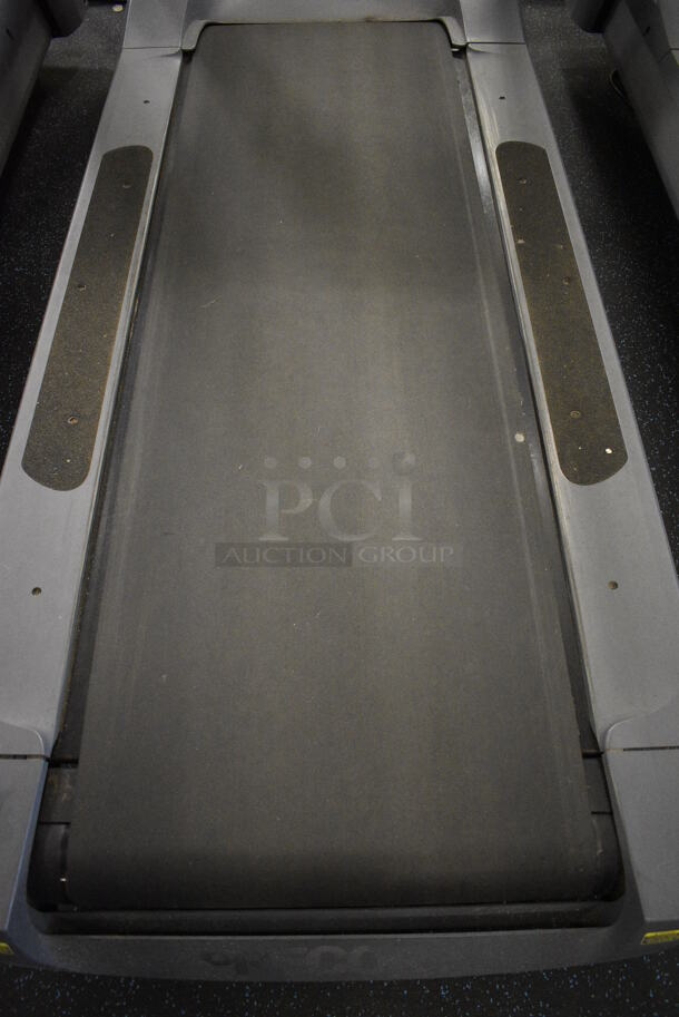 NICE! Precor Model C966i Metal Heavy Duty Commercial Floor Style Treadmill w/ Entertainment Controls and Heart Rate Sensors. 120 Volts, 1 Phase. BUYER MUST REMOVE. 35x87x66. Tested and Working! (upstairs) This Unit Will Be Moved Down To The First Floor Before Pick Up Day Begins! - Image 5 of 9
