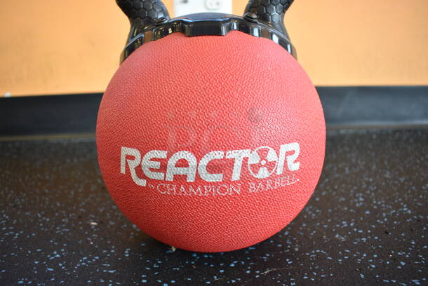 Reactor Champion Barbell 8 Pound Red Kettlebell. 8x8x11.5. (upstairs) - Image 3 of 3