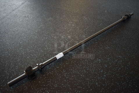 Les Mills Body Pump Barbell w/ Collars. 52". (upstairs)