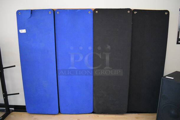 14 Exercise / Yoga Mats. 24x71. 14 Times Your Bid! (aerobic room)