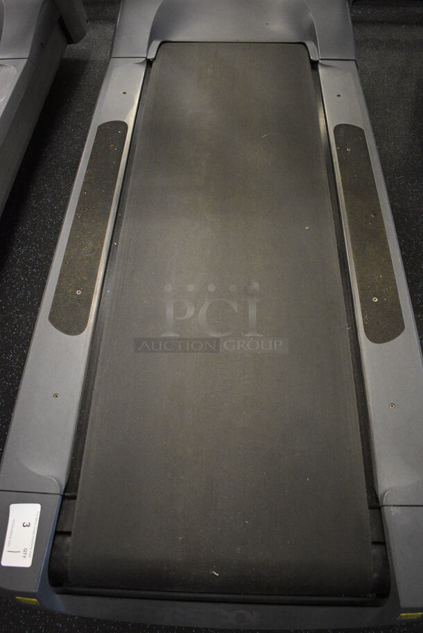 NICE! Precor Model C966i Metal Heavy Duty Commercial Floor Style Treadmill w/ Entertainment Controls and Heart Rate Sensors. 120 Volts, 1 Phase. BUYER MUST REMOVE. 35x87x66. Tested and Working! (upstairs) This Unit Will Be Moved Down To The First Floor Before Pick Up Day Begins! - Image 7 of 7
