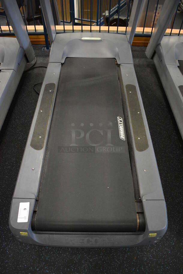 NICE! Precor Model C966i Metal Heavy Duty Commercial Floor Style Treadmill w/ Entertainment Controls and Heart Rate Sensors. 120 Volts, 1 Phase. BUYER MUST REMOVE. 35x87x66. Tested and Working! (upstairs) This Unit Will Be Moved Down To The First Floor Before Pick Up Day Begins! - Image 4 of 7