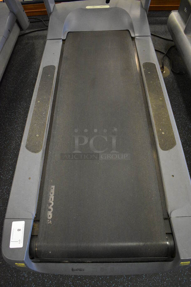 NICE! Precor Model C966i Metal Heavy Duty Commercial Floor Style Treadmill w/ Entertainment Controls and Heart Rate Sensors. 120 Volts, 1 Phase. BUYER MUST REMOVE. 35x87x66. Tested and Working! (upstairs) This Unit Will Be Moved Down To The First Floor Before Pick Up Day Begins! - Image 4 of 7