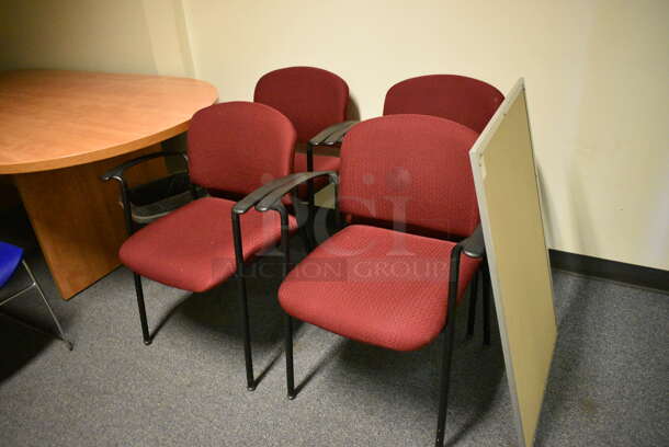 ALL ONE MONEY! Room Lot of Various Items Including Table, Chairs! BUYER MUST REMOVE. (office wing) - Image 2 of 3
