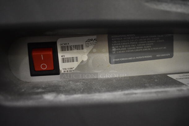 NICE! Life Fitness Model 95Ti Metal Heavy Duty Commercial Floor Style Treadmill w/ Heart Rate Sensors. 120 Volts, 1 Phase. BUYER MUST REMOVE. 36x84x65. Tested and Working! (upstairs) This Unit Will Be Moved Down To The First Floor Before Pick Up Day Begins! - Image 7 of 8