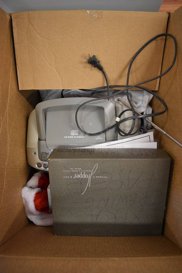 ALL ONE MONEY! Lot of Various Items Including Stereo and Tshirts! (daycare) - Image 1 of 3