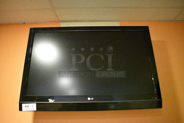 LG 42" Television. BUYER MUST REMOVE. Tested and Working! (office wing) Unit Is Approximately 7 Feet Off Of The Ground - Image 4 of 4