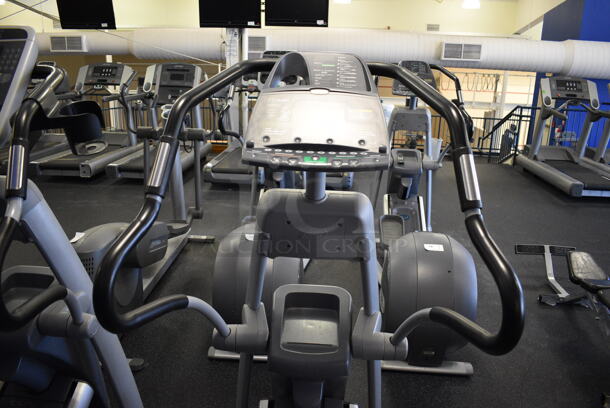 NICE! Precor Model EFX546i Experience Metal Floor Style Elliptical Cross Trainer Machine. BUYER MUST REMOVE. 31x84x66. Tested and Working! (upstairs) This Unit Will Be Moved Down To The First Floor Before Pick Up Day Begins! - Image 4 of 7