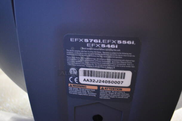 NICE! Precor Model EFX546i Experience Metal Floor Style Elliptical Cross Trainer Machine. BUYER MUST REMOVE. 31x84x66. Tested and Working! (upstairs) This Unit Will Be Moved Down To The First Floor Before Pick Up Day Begins! - Image 7 of 7