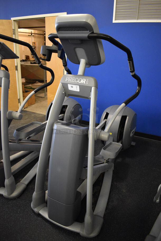 NICE! Precor Model EFX546i Experience Metal Floor Style Elliptical Cross Trainer Machine. BUYER MUST REMOVE. 31x84x66. Tested and Working! (upstairs) This Unit Will Be Moved Down To The First Floor Before Pick Up Day Begins! - Image 6 of 6