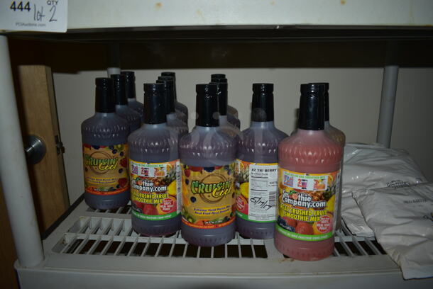 ALL ONE MONEY! Lot of Various Items on Poly Metro Style Shelves Including Powders and Brisk Iced Tea! BUYER MUST REMOVE. (office wing) - Image 6 of 7