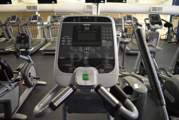 NICE! Precor Model EFX556i Experience Metal Floor Style Elliptical Cross Trainer Machine. BUYER MUST REMOVE. 31x84x66. Tested and Working! (upstairs) This Unit Will Be Moved Down To The First Floor Before Pick Up Day Begins! - Image 6 of 8