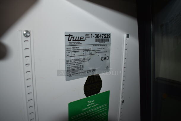 NICE! True Model TSID-96-3 Metal Commercial Floor Style Deli Display Case Merchandiser. 115 Volts, 1 Phase. BUYER MUST REMOVE. (office wing) - Image 4 of 4