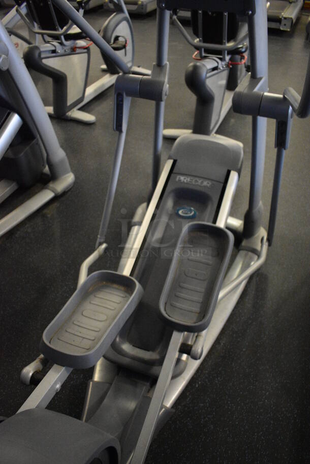 NICE! Precor Model EFX556i Experience Metal Floor Style Elliptical Cross Trainer Machine. BUYER MUST REMOVE. 31x84x66. Tested and Working! (upstairs) This Unit Will Be Moved Down To The First Floor Before Pick Up Day Begins! - Image 4 of 8
