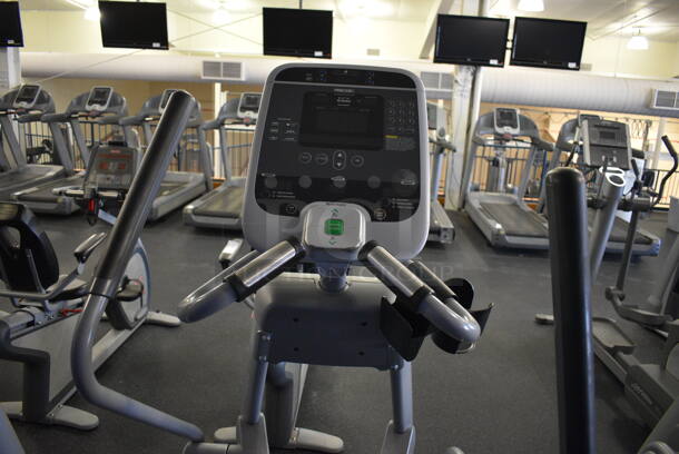 NICE! Precor Model EFX556i Experience Metal Floor Style Elliptical Cross Trainer Machine. BUYER MUST REMOVE. 31x84x66. Tested and Working! (upstairs) This Unit Will Be Moved Down To The First Floor Before Pick Up Day Begins! - Image 5 of 8