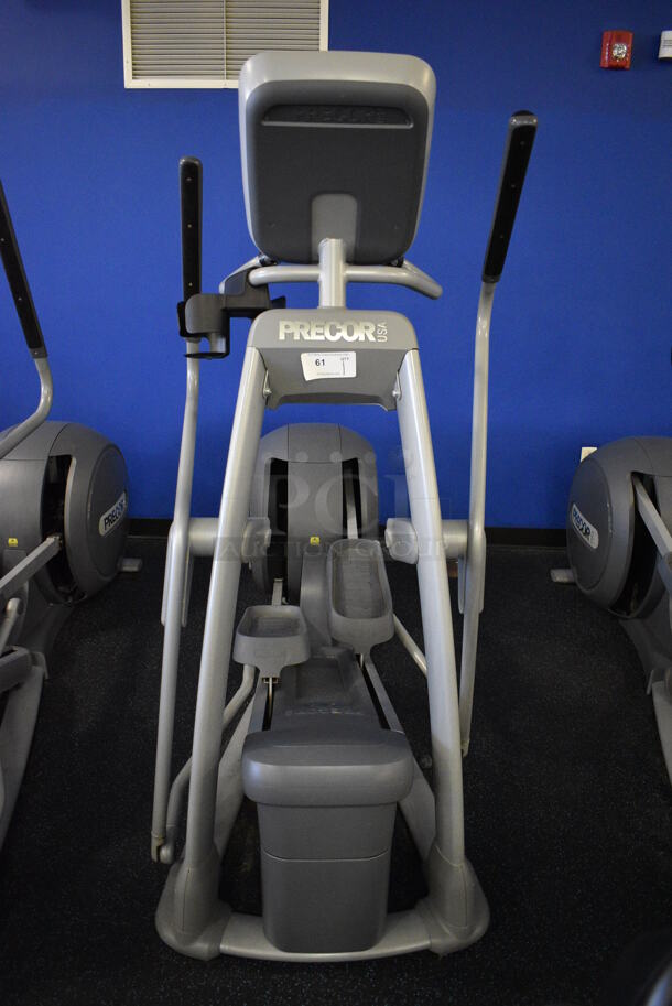 NICE! Precor Model EFX556i Experience Metal Floor Style Elliptical Cross Trainer Machine. BUYER MUST REMOVE. 31x84x66. Tested and Working! (upstairs) This Unit Will Be Moved Down To The First Floor Before Pick Up Day Begins! - Image 7 of 8
