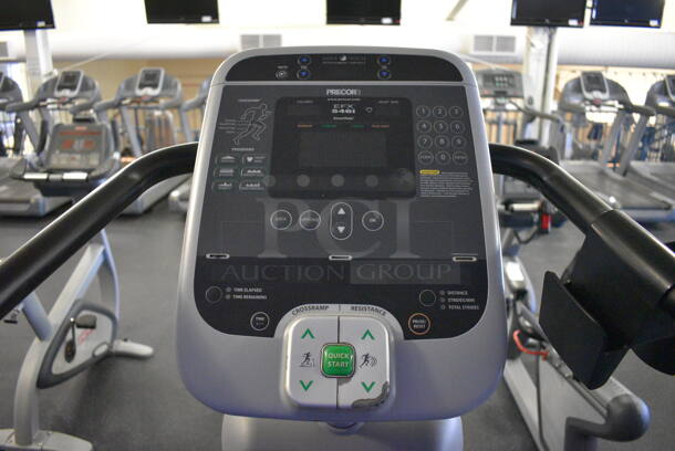 NICE! Precor Model EFX546i Experience Metal Floor Style Elliptical Cross Trainer Machine. BUYER MUST REMOVE. 31x84x66. Tested and Working! (upstairs) This Unit Will Be Moved Down To The First Floor Before Pick Up Day Begins! - Image 7 of 8