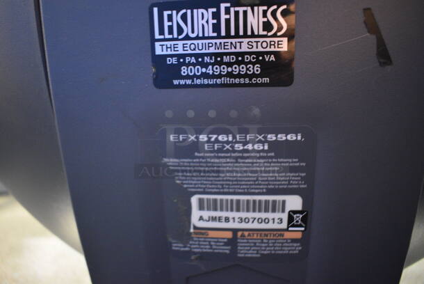 NICE! Precor Model EFX546i Experience Metal Floor Style Elliptical Cross Trainer Machine. BUYER MUST REMOVE. 31x84x66. Tested and Working! (upstairs) This Unit Will Be Moved Down To The First Floor Before Pick Up Day Begins! - Image 3 of 7
