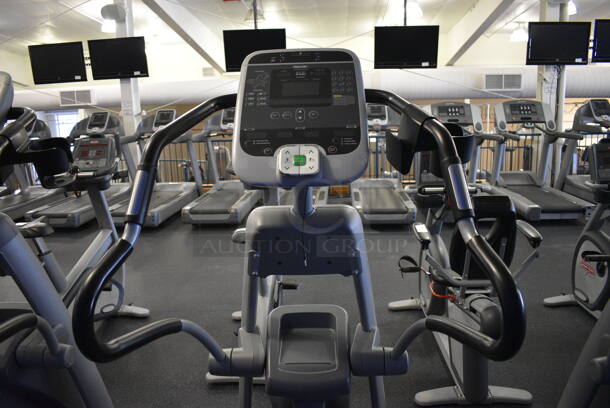 NICE! Precor Model EFX546i Experience Metal Floor Style Elliptical Cross Trainer Machine. BUYER MUST REMOVE. 31x84x66. Tested and Working! (upstairs) This Unit Will Be Moved Down To The First Floor Before Pick Up Day Begins! - Image 5 of 7