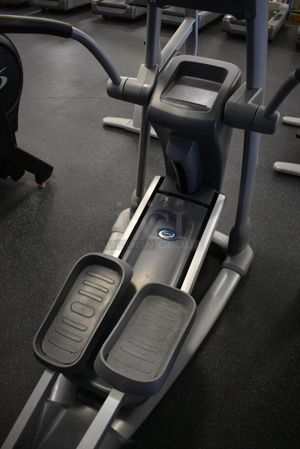NICE! Precor Model EFX546i Experience Metal Floor Style Elliptical Cross Trainer Machine. BUYER MUST REMOVE. 31x84x66. Tested and Working! (upstairs) This Unit Will Be Moved Down To The First Floor Before Pick Up Day Begins! - Image 4 of 7