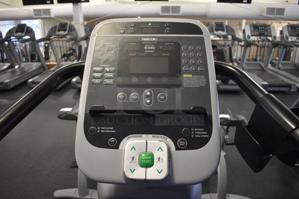 NICE! Precor Model EFX546i Experience Metal Floor Style Elliptical Cross Trainer Machine. BUYER MUST REMOVE. 31x84x66. Tested and Working! (upstairs) This Unit Will Be Moved Down To The First Floor Before Pick Up Day Begins! - Image 6 of 7
