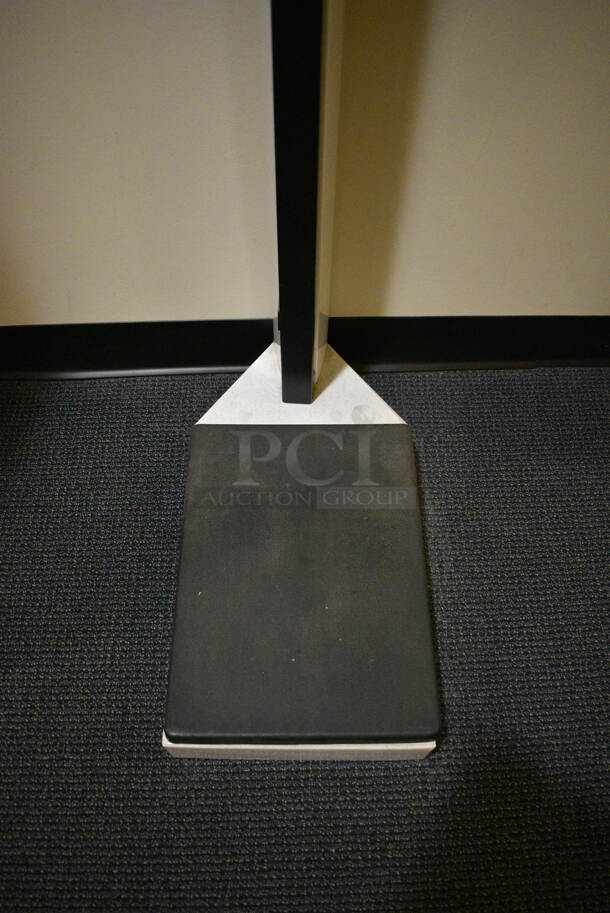 White Metal Floor Style Scale and Height Measurer. BUYER MUST REMOVE. (womens locker room) - Image 3 of 4
