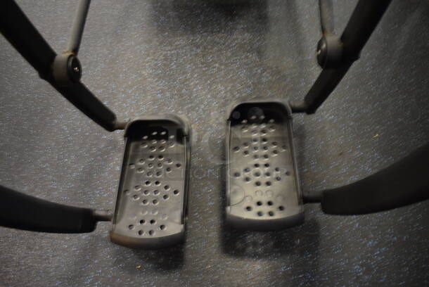 NICE! Cybex Model 630A Metal Floor Style Metal Arc Trainer Machine. BUYER MUST REMOVE. 30x78x59. Tested and Working! (upstairs) This Unit Will Be Moved Down To The First Floor Before Pick Up Day Begins! - Image 3 of 8