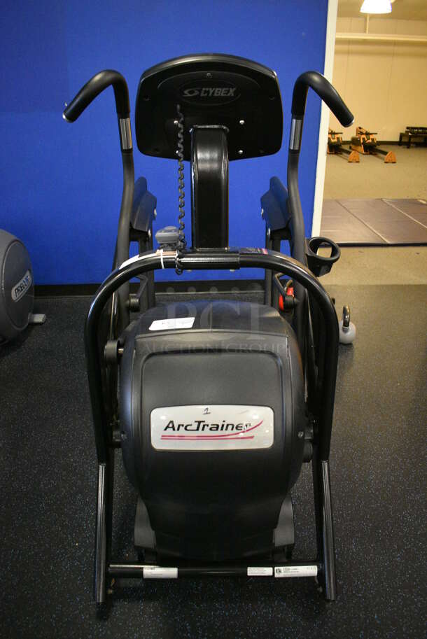 NICE! Cybex Model 630A Metal Floor Style Metal Arc Trainer Machine. BUYER MUST REMOVE. 30x78x59. Tested and Working! (upstairs) This Unit Will Be Moved Down To The First Floor Before Pick Up Day Begins! - Image 6 of 8