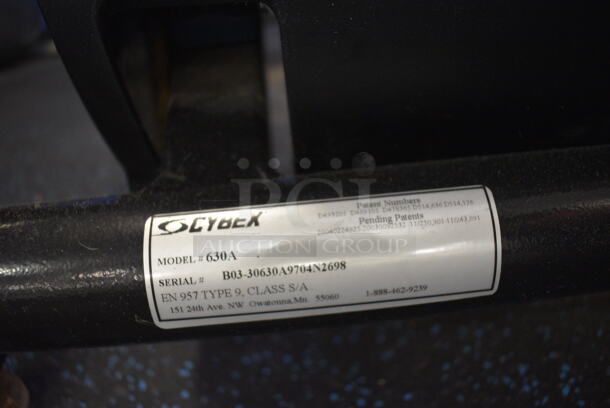 NICE! Cybex Model 630A Metal Floor Style Metal Arc Trainer Machine. BUYER MUST REMOVE. 30x78x59. Tested and Working! (upstairs) This Unit Will Be Moved Down To The First Floor Before Pick Up Day Begins! - Image 7 of 8