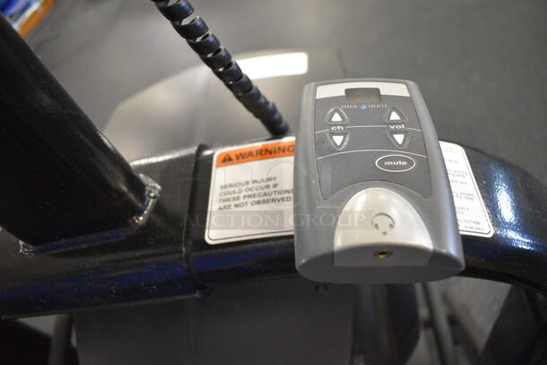 NICE! Cybex Model 630A Metal Floor Style Metal Arc Trainer Machine. BUYER MUST REMOVE. 30x78x59. Tested and Working! (upstairs) This Unit Will Be Moved Down To The First Floor Before Pick Up Day Begins! - Image 5 of 7