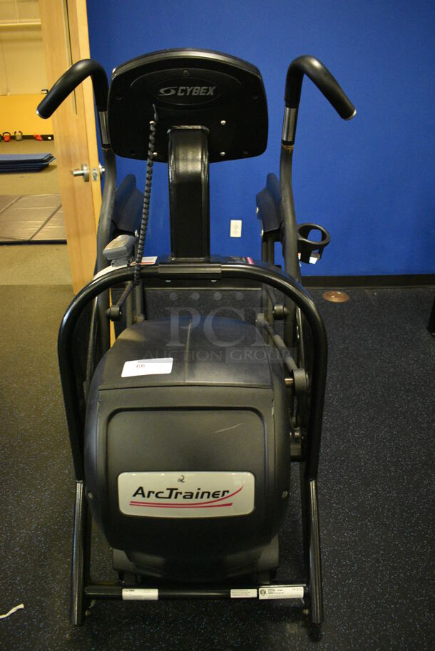 NICE! Cybex Model 630A Metal Floor Style Metal Arc Trainer Machine. BUYER MUST REMOVE. 30x78x59. Tested and Working! (upstairs) This Unit Will Be Moved Down To The First Floor Before Pick Up Day Begins! - Image 7 of 7