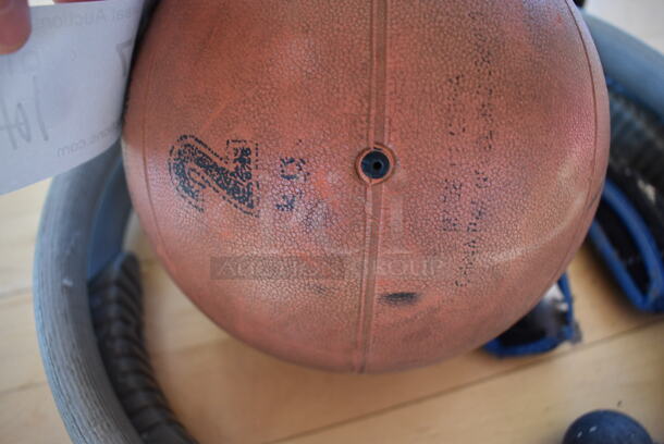 ALL ONE MONEY! Lot of Various Items Including Thigh Band and Medicine Ball! (aerobic room) - Image 3 of 3