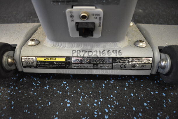 GREAT! Star Trac Pro Model 9-6430-SINTPO Metal Floor Style Seated Stationary Bicycle w/ Heart Rate Sensors, 2 Cup Holders and Arm Rests. BUYER MUST REMOVE. 26x65x53. Tested and Working! (upstairs) This Unit Will Be Moved Down To The First Floor Before Pick Up Day Begins! - Image 6 of 7