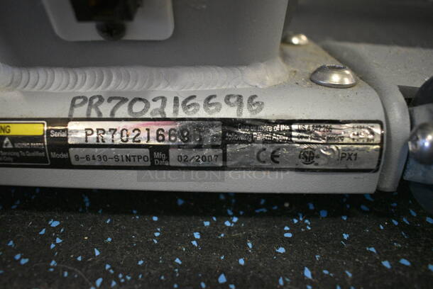 GREAT! Star Trac Pro Model 9-6430-SINTPO Metal Floor Style Seated Stationary Bicycle w/ Heart Rate Sensors, 2 Cup Holders and Arm Rests. BUYER MUST REMOVE. 26x65x53. Tested and Working! (upstairs) This Unit Will Be Moved Down To The First Floor Before Pick Up Day Begins! - Image 7 of 7